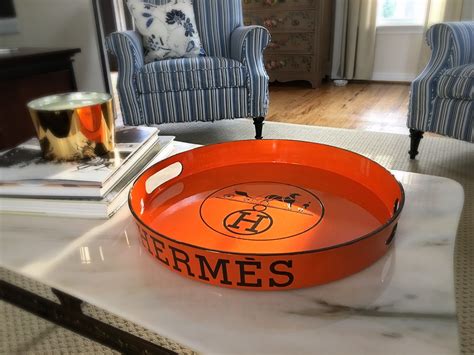 hermes beach tray|Hermes tableware trays.